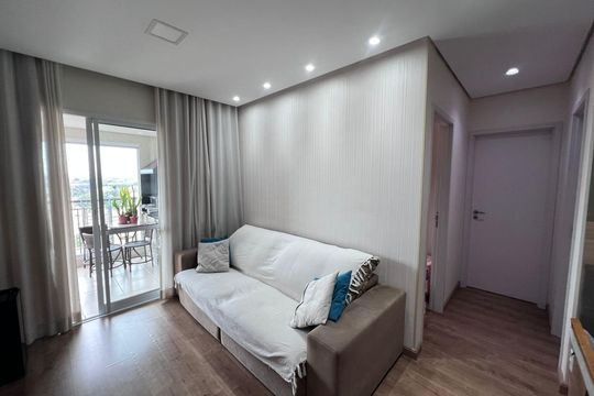 Sala de apartamento à venda com 2 quartos, 70m² em Independência, São Bernardo do Campo
