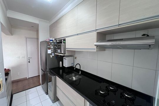 Cozinha de apartamento à venda com 2 quartos, 70m² em Independência, São Bernardo do Campo