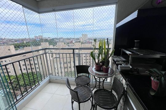 Varanda de apartamento à venda com 2 quartos, 70m² em Independência, São Bernardo do Campo