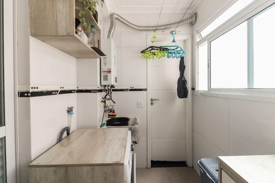 Área de Serviço  de apartamento à venda com 3 quartos, 154m² em Vila Gomes Cardim, São Paulo