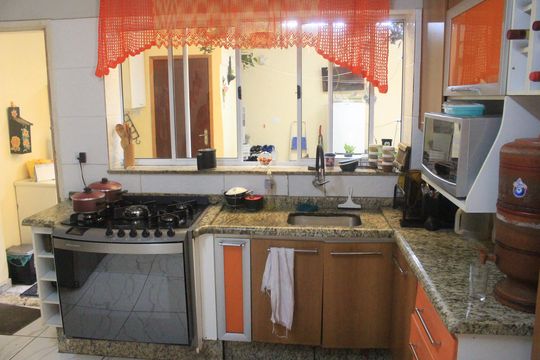 Cozinha de casa à venda com 3 quartos, 165m² em Cerâmica, São Caetano do Sul