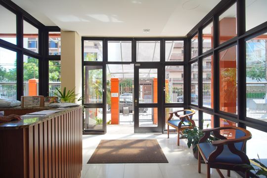 Hall de entrada de kitnet/studio para alugar com 1 quarto, 35m² em Centro, São Leopoldo