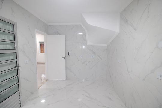 Cozinha de casa de condomínio à venda com 3 quartos, 110m² em Chora Menino, São Paulo