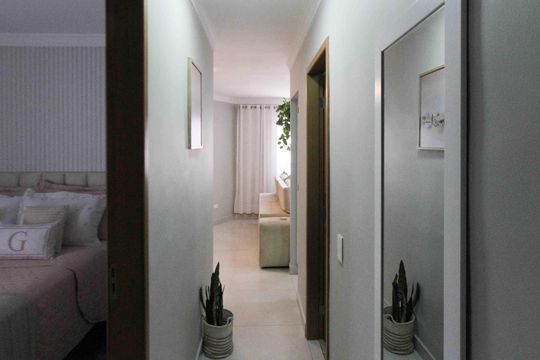 Corredor de apartamento à venda com 2 quartos, 64m² em Vila Macedopolis, São Paulo
