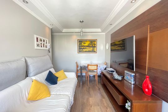 Sala de apartamento à venda com 2 quartos, 56m² em Jaguaré, São Paulo