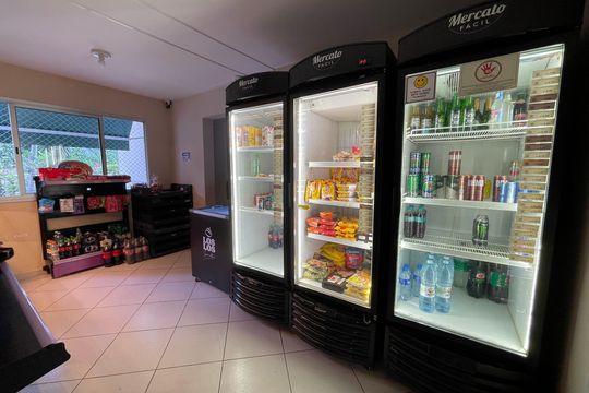 Área comum - Mercado de apartamento à venda com 2 quartos, 56m² em Jaguaré, São Paulo