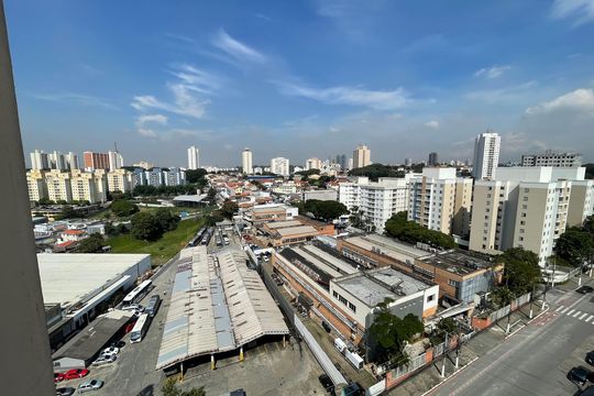 Vista da Sala de apartamento à venda com 2 quartos, 56m² em Jaguaré, São Paulo