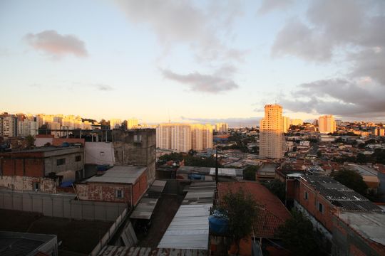 Vista da Sala de apartamento à venda com 2 quartos, 45m² em Vila Andrade, São Paulo