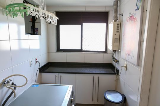 Área de Serviço de apartamento à venda com 3 quartos, 81m² em Cidade São Francisco, São Paulo