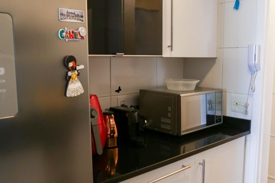 Cozinha de apartamento à venda com 3 quartos, 81m² em Cidade São Francisco, São Paulo