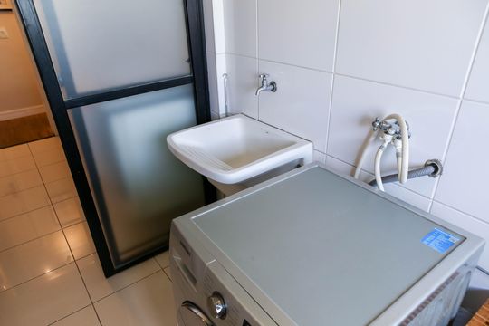 Área de Serviço de apartamento à venda com 3 quartos, 81m² em Cidade São Francisco, São Paulo