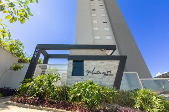 Fachada do Prédio de apartamento para alugar com 2 quartos, 54m² em Mansões Santo Antônio, Campinas