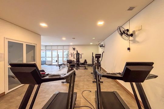 Área externa de apartamento à venda com 1 quarto, 84m² em Sumaré, São Paulo