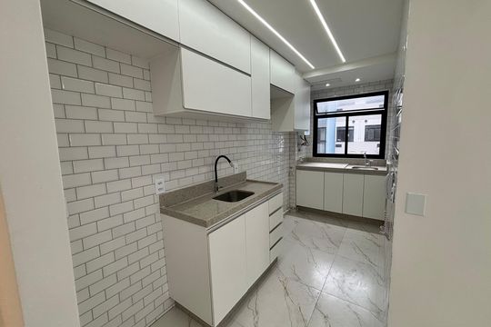 Cozinha de apartamento para alugar com 3 quartos, 75m² em Recreio dos Bandeirantes, Rio de Janeiro