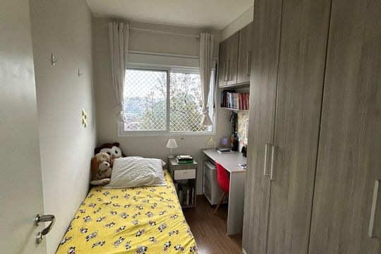 Quarto 3 de apartamento para alugar com 3 quartos, 72m² em Vila Castelo, São Paulo