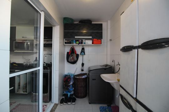 Área de Serviço de casa de condomínio à venda com 3 quartos, 100m² em Taquara, Rio de Janeiro