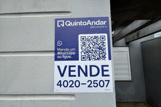 Placa Cod.YMKD-281 de casa de condomínio à venda com 2 quartos, 80m² em Santo Afonso, Novo Hamburgo