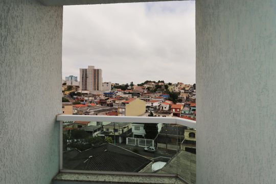 Sacada da Suíte de apartamento à venda com 2 quartos, 110m² em Jardim Progresso, Santo André