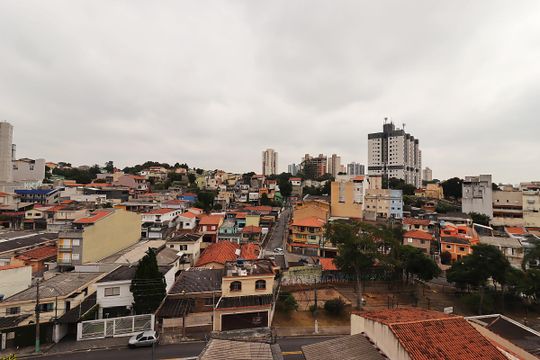 Vista do Quintal de apartamento à venda com 2 quartos, 110m² em Jardim Progresso, Santo André