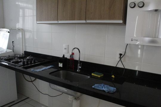 Cozinha de apartamento para alugar com 2 quartos, 50m² em Anil, Rio de Janeiro
