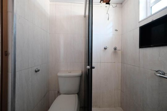 Banheiro de apartamento à venda com 3 quartos, 64m² em Artur Alvim, São Paulo