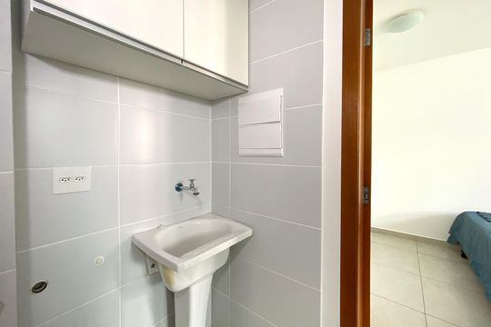 Área de Serviço de kitnet/studio para alugar com 1 quarto, 36m² em Ouro Preto, Belo Horizonte