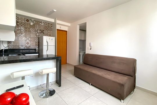 Sala de kitnet/studio para alugar com 1 quarto, 36m² em Ouro Preto, Belo Horizonte