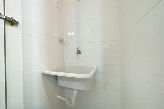 Área de Serviço de kitnet/studio para alugar com 1 quarto, 31m² em Paquetá, Belo Horizonte