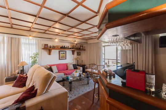 Sala de apartamento à venda com 4 quartos, 186m² em Tijuca, Rio de Janeiro
