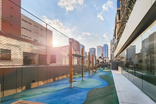 Área comum de apartamento para alugar com 1 quarto, 72m² em Pinheiros, São Paulo