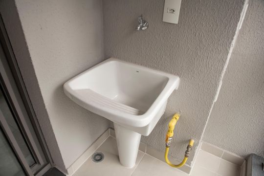 Área de Serviço de kitnet/studio à venda com 1 quarto, 30m² em Vila Clementino, São Paulo