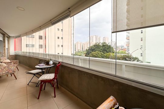 Sacada de apartamento para alugar com 3 quartos, 104m² em Centro, São Bernardo do Campo