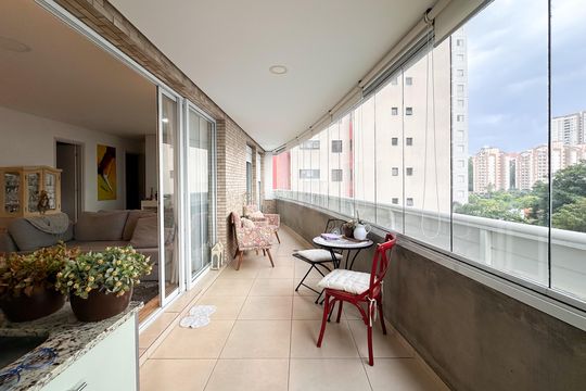 Sacada de apartamento para alugar com 3 quartos, 104m² em Centro, São Bernardo do Campo