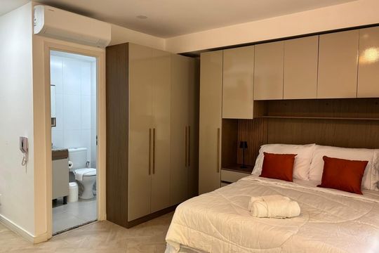 Sala / Quarto de apartamento à venda com 1 quarto, 25m² em Jardim Paulista, São Paulo