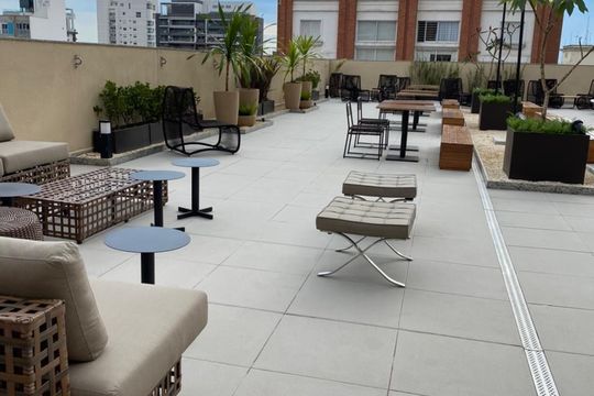 Área comum de apartamento à venda com 1 quarto, 25m² em Jardim Paulista, São Paulo