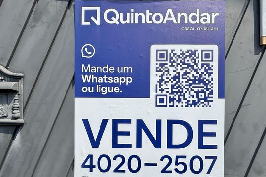 Placa  de casa à venda com 3 quartos, 136m² em Vila Cruzeiro, São Paulo