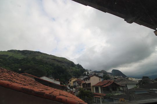 Terraço - Vista de casa de condomínio para alugar com 6 quartos, 450m² em Taquara, Rio de Janeiro