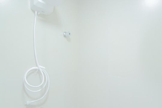 Banheiro de kitnet/studio para alugar com 1 quarto, 34m² em Vila Galvão, Guarulhos