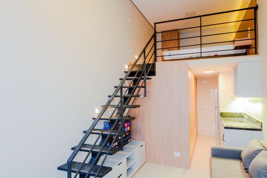 Sala de kitnet/studio para alugar com 1 quarto, 34m² em Vila Galvão, Guarulhos