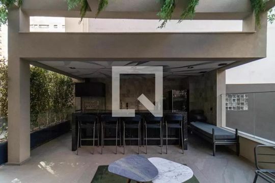 Área comum - Churrasqueira de kitnet/studio à venda com 1 quarto, 24m² em Perdizes, São Paulo