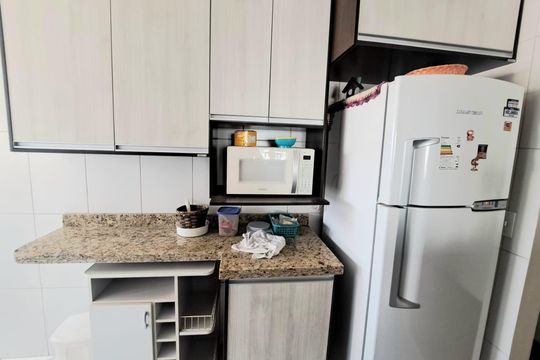 Cozinha de apartamento à venda com 3 quartos, 69m² em Presidente Altino, Osasco