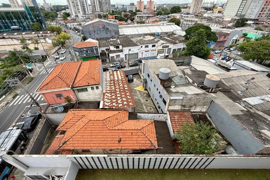 Vista  de kitnet/studio à venda com 1 quarto, 16m² em Santo Amaro, São Paulo