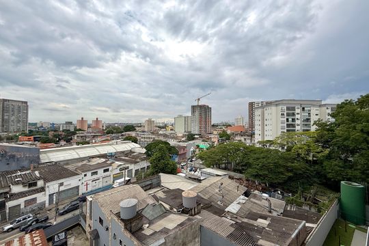Vista  de kitnet/studio à venda com 1 quarto, 16m² em Santo Amaro, São Paulo