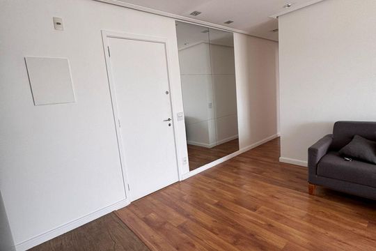 Sala de apartamento à venda com 2 quartos, 58m² em Barra Funda, São Paulo