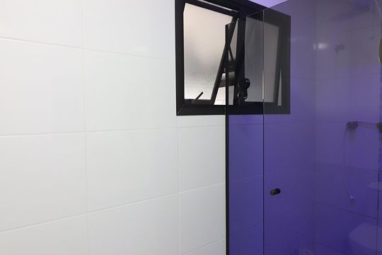 Banheiro Social de apartamento à venda com 3 quartos, 96m² em Centro, São Bernardo do Campo