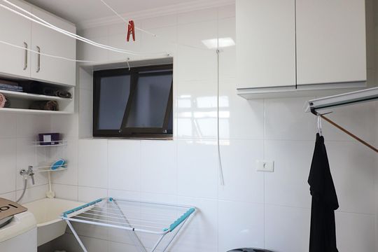 Área de Serviço de apartamento à venda com 3 quartos, 96m² em Centro, São Bernardo do Campo
