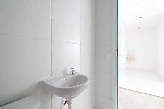 Banheiro de apartamento para alugar com 2 quartos, 33m² em Vila Silvia, São Paulo