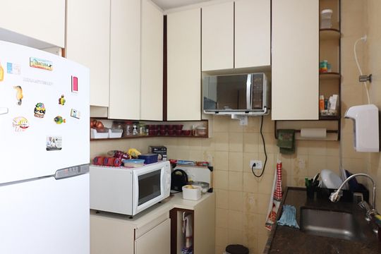 Cozinha  de apartamento à venda com 2 quartos, 74m² em Jardim Portugal, São Bernardo do Campo