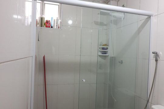 Banheiro Social de apartamento à venda com 2 quartos, 74m² em Jardim Portugal, São Bernardo do Campo