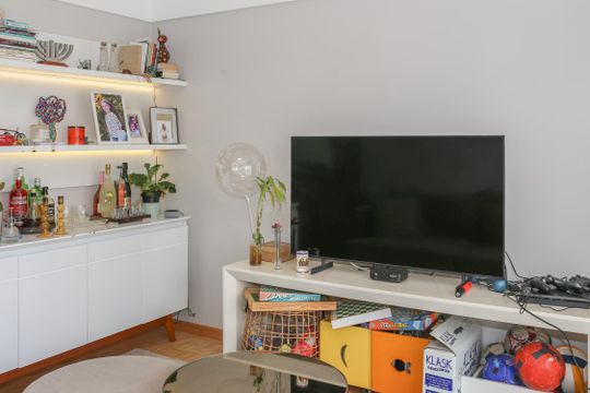 Sala de apartamento à venda com 3 quartos, 83m² em Vl Pompeia, São Paulo
